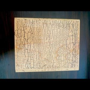 Stampin Up! Large background Crackle stamp